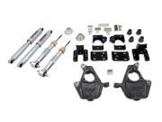 Belltech LOWERING KIT 94 04 Chevrolet S10 S15 Pickup 6 cyl. Ext Cab Std Cab 2 or 3 F 4 R drop W O Shocks