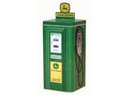 John Deere New Tin Gas Pump Coin Bank
