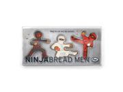 Ninjabread Men New Gingerbread Men Ninja Cookie Cutter Mold by Fred Friends