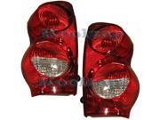 2004 2009 Dodge Durango Taillight Taillamp Rear Brake Tail Light Lamp Pair Set Right Passenger AND Left Driver Side 2004 04 2005 05 2006 06 2007 07 2008 08 200
