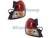 2008 2009 Saturn Vue XE XR Hybrid model only Taillight Taillamp Rear Brake Tail Light Lamp excluding Red Line Models Pair Set Right Passenger AND Left Dr