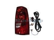 03 2003 Chevrolet Chevy Silverado 1500 2500 Except 3500 Pickup Truck Tail Lamp Light Rear Brake Taillight Taillamp including HD heavy duty Fleetside with Re