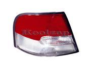 Aftermarket For 99 1999 Altima SE With Red Clear Lend for Limited Addition Models Taillight Taillamp Rear Brake Tail Light Lamp Left Driver Side