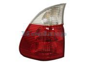 2004 2005 2006 BMW X5 Taillight Taillamp Rear Brake Tail Light Lamp Quarter Panel Outer Body Mounted with Clear Turn Signal Lens Left Driver Side 04 05 06