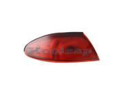 1997 1998 Ford Escort Mercury Tracer 4 Door Sedan only Without Reverse Lens Type Taillight Taillamp Rear Brake Tail Light Lamp Left Driver Side 97 98