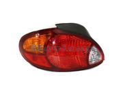Aftermarket For 1999 2000 Elantra 4 Door Sedan Taillight Taillamp Rear Brake Tail Light Lamp Quarter Panel Outer Body Mounted Left Driver Side 99 00