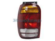 1998 1999 2000 2001 Mercury Mountaineer Ford Explorer 4 Door excluding Sport Trac Models Taillight Taillamp Rear Brake Tail Light Lamp Left Driver Side 98