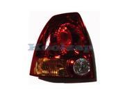 Aftermarket For 2003 2004 2005 2006 Accent 4 Door Sedan Taillight Taillamp Rear Brake Tail Light Lamp Quarter Panel Outer Body Mounted Left Driver Side 03 04