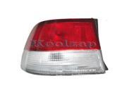 1999 2000 Honda Civic 2 Door Coupe Taillamp Taillight Rear Brake Tail Light Lamp Quarter Panel Outer Body Mounted Left Driver Side 99 00