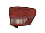 2011 2012 2013 Jeep Grand Cherokee Taillamp Taillight Rear Brake Tail Light Lamp Quarter Panel Outer Body Mounted Right Passenger Side 11 12 13