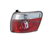 2007 2012 GMC Arcadia Taillight Taillamp Rear Brake Tail Light Lamp Quarter Panel Outer Body Mounted Right Passenger Side 2012 12 2011 11 2010 10 2009 09 200