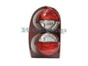 2005 2006 2007 Jeep Liberty Taillight Taillamp Rear Brake Light Base Model without Tail Lamp Guard Left Driver Side 05 06 07