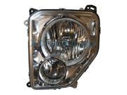 2008 2009 2010 2011 2012 Jeep Liberty Headlight Headlamp Composite Halogen with Integrated Fog Light Front Head Lamp Left Driver Side 08 09 10 11 12