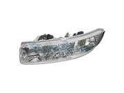 1997 1998 1999 2000 Saturn S series 2 Door Coupe Front Halogen Headlight Headlamp Combo Type Head Light Lamp Assembly DOT SAE Approved Left Driver Side 97 98
