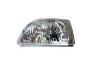 2001 2002 2003 Toyota Sienna Van Front Halogen Headlight Headlamp Head Light Lamp Assembly DOT SAE Approved Left Driver Side 01 02 03