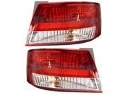 Aftermarket For 2006 2007 Sonata Taillight Taillamp Rear Brake Tail Light Lamp Quarter Panel Outer Body Mounted Pair Set Right Passenger And Left Driver Side