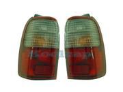 1997 2000 Toyota 4Runner 4 Runner from 01 97 vehicle manufacture date Taillight Taillamp Rear Brake Tail Light Lamp Set Pair Right Passenger AND Left Driver S
