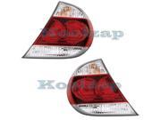 2005 2006 Toyota Camry SE US Built Models Taillight Taillamp Rear Brake Tail Light Lamp Pair Set Right Passenger AND Left Driver Side 05 06