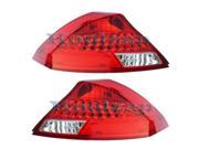 2006 2007 Honda Accord 2 Door Coupe Taillight Taillamp Rear Brake Tail Light Lamp Pair Set Right Passenger AND Left Driver Side 06 07