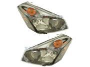 Aftermarket For 2004 2009 Quest Headlight Headlamp Composite Halogen Front Head Light Lamp Pair Set Left Driver And Right Passenger Side 04 05 06 07 08 09 2004