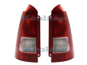 2000 2003 Ford Focus Station Wagon Only Taillight Taillamp Without Bulbs or Sockets Rear Brake Tail Light Lamp Set Pair Right Passenger AND Left Driver Side