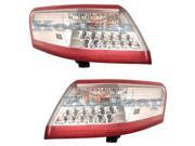 2010 2011 Toyota Camry Hybrid Sedan only Taillight Taillamp Rear Brake Tail Light Lamp USA Built Vehicles Quarter Panel Outer Body Mounted Set Pair Right Pa