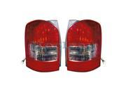 2000 2001 Mazda MPV Taillight Taillamp Rear Brake Tail Light Lamp Pair Set Right Passenger And Left Driver Side 00 01