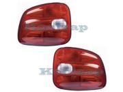 1997 1998 1999 2000 Ford F 150 Flareside Pickup Truck To 2 2000 production Date Only Taillight Taillamp Rear Brake Tail Light Lamp Pair Set Left Driver AND R