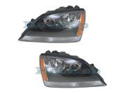 Aftermarket For 2005 2006 Sorento with Sport Package Headlight Headlamp Composite Halogen Front Head Light Lamp Set Pair Left Driver And Right Passenger Side