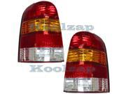2001 2007 Ford Escape Including Hybrid Models Taillight Taillamp Rear Brake Tail Light Lamp Pair Set Left Driver And Right Passenger Side 2001 01 2002 02 200