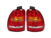 1995 1996 1997 1998 Ford Windstar Van Taillight Taillamp Rear Brake Tail Light Lamp Pair Set Right Passenger AND Left Driver Side 95 96 97 98