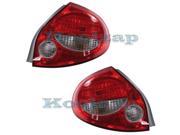 Aftermarket For 2000 2001 Maxima GXE GLE Taillight Taillamp Rear Brake Tail Light Lamp Pair Set Right Passenger AND Left Driver Side 00 01