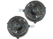 2005 2006 2007 Jeep Liberty Headlight Headlamp without headlamp leveling Halogen Front Head Light Lamp Pair Set Left Driver And Right Passenger Side 05 06 07