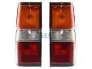 1987 1995 Nissan Pathfinder Taillight Taillamp Rear Brake Tail Light Lamp Pair Set Right Passenger AND Left Driver Side 1987 87 1988 88 1989 89 1990 90 1991 91