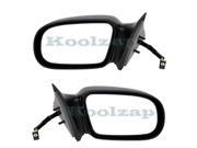 1992 1993 1994 1995 1996 1997 1998 Oldsmobile Olds Achieva Power Non Heated Black paint to match Fixed Non Folding Rear View Mirror SET PAIR Right Passenger And