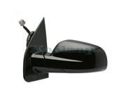 2004 2007 Ford Freestar 04 2005 Mercury Monterey Power Unheated Smooth Black without Turn Signal Manual Folding Rear View Mirror Left Driver Side 05 06 2006 07