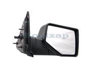 2006 2007 2008 2009 2010 2011 Ford Ranger Pickup Truck Power Unheated Manual Folding Black Textured Unheated Rear View Mirror Right Passenger Side 06 07 08 09