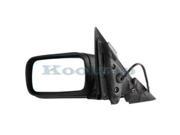 3 SERIES 99 06 Rear View Mirror LH Assembly w o Memory Standard Manual Folding Power Non Heated Left Driver Side