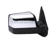 2006 2007 2008 2009 2010 2011 Ford Ranger Pickup Truck Power Unheated Manual Folding Chrome Cap Unheated Rear View Mirror Right Passenger Side 06 07 08 09 10 1