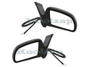 1998 1999 2000 2001 2002 2003 Toyota Sienna Power With Heat Black paint to match Folding Heated Rear View Mirror SET PAIR Right Passenger And Left Driver Side