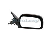 1997 1998 1999 2000 2001 Toyota Camry Manual Black Paintable Fixed Non Folding Fixed Rear View Mirror Right Passenger Side 97 98 99 00 01