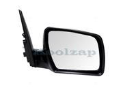 Fits 2010 2011 Kia Soul Power Heated Manual Folding Smooth Black Paint to Match Rear View Mirror Right Passenger Side 10 11