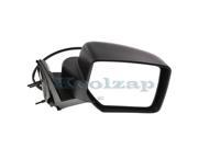 2008 2009 2010 2011 2012 Jeep Liberty Power Heated with Memory Textured Black Manual Folding Rear View Mirror Left Driver Side 08 09 10 11 12