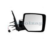 2008 2009 2010 2011 2012 Jeep Liberty Power Unheated Non Heat without Memory Textured Black Manual Folding Rear View Mirror Right Passenger Side 08 09 10 11 12