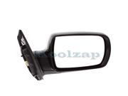 Fits 2006 2007 2008 2009 2010 2011 2012 Kia Sedona Power Heated without Memory Manual Folding Smooth Black Rear View Mirror Right Passenger Side 06 07 08 09 10
