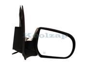2005 2006 Mazda Tribute Power Heated Smooth Black Manual Folding Rear View Mirror Right Passenger Side 05 06