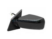 2004 2005 2006 2007 2008 2009 2010 2011 2012 Mitsubishi Galant Power Heated Fixed Non Folding Smooth Primered Black Rear View Mirror Left Driver Side 04 05 06