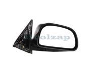 1997 1998 1999 2000 2001 2002 Mitsubishi Mirage Sedan 4 Door Manual Remote Lever Smooth Black Paint to Match Folding Rear View Mirror Right Passenger Side 97 9