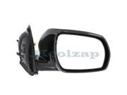 Fits 2003 2004 Nissan Murano Power Unheated Non Heat with Memory Smooth Black Manual Folding Rear View Mirror Right Passenger Side 03 04