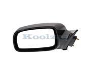 2004 2005 2006 2007 2008 Toyota Solara Power Heated Smooth Black Fixed Non Folding Rear View Mirror Left Driver Side 04 05 06 07 08